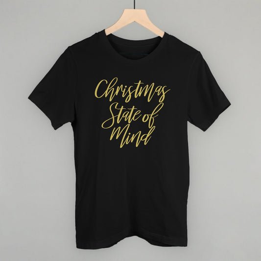Christmas State Of Mind Funny T-Shirt in Black – Ivy + Cloth
