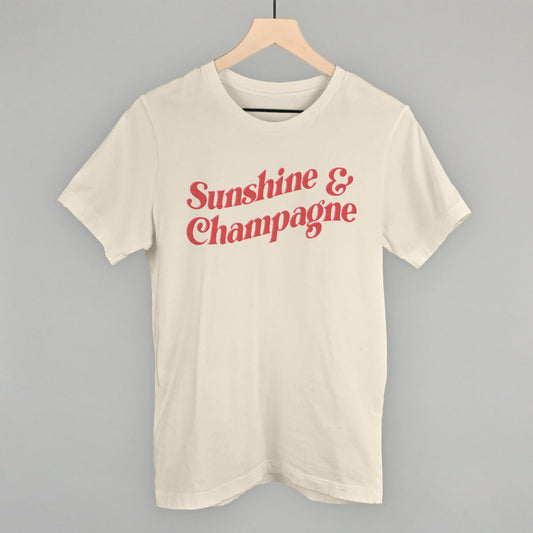 Sunshine And Champagne Funny T-Shirt in Natural – Ivy + Cloth