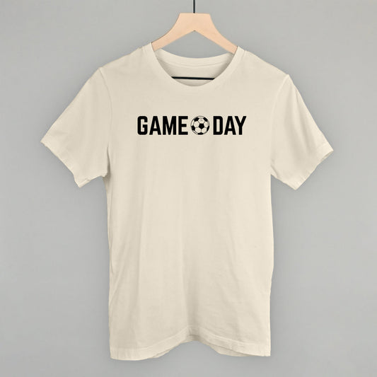 Game Day Soccer Ball Funny T-Shirt in Natural – Ivy + Cloth