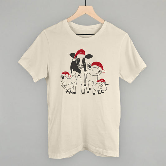 Holiday Farm Animals Funny T-Shirt in Natural – Ivy + Cloth