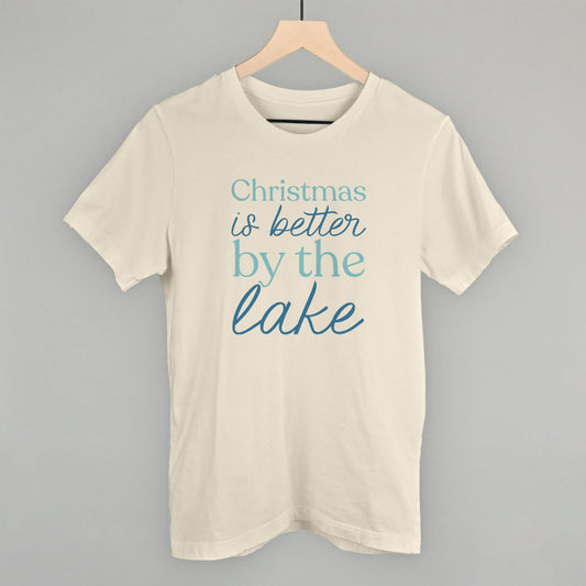 Christmas Is Better By The Lake Funny T-Shirt in Natural – Ivy + Cloth