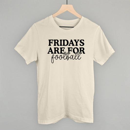 Fridays Are For Football graphic tee in Natural