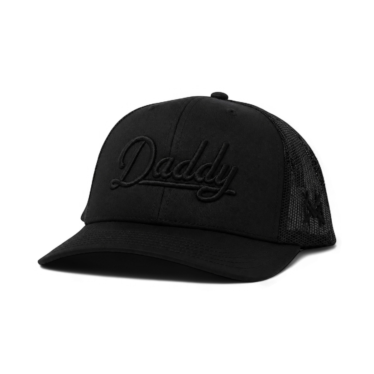 Daddy Funny Embroidered Hat in Trucker Blackout – Ivy + Cloth