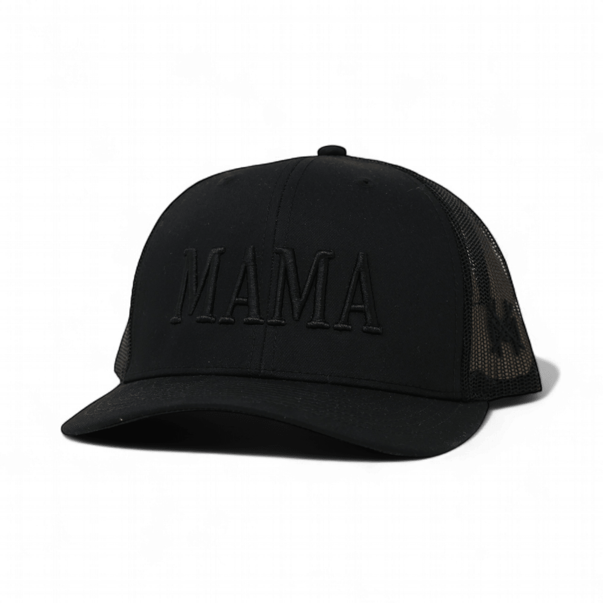 Mama Funny Embroidered Snapback Hat in Trucker Black – Ivy + Cloth