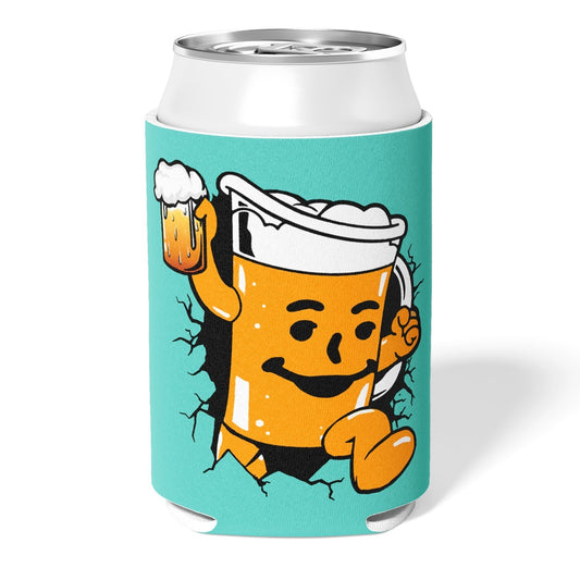 Ooh Yeah Beer Man funny koozie