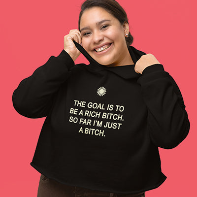 Gut Busters Crop Hoodie