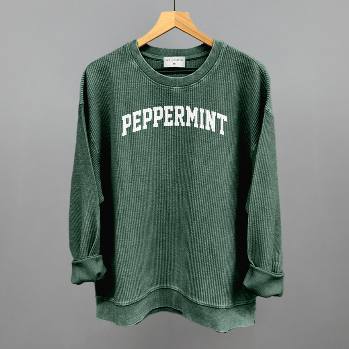 Peppermint Arch Funny Shirt & Sweatshirt in Pineneedle – Ivy + Cloth