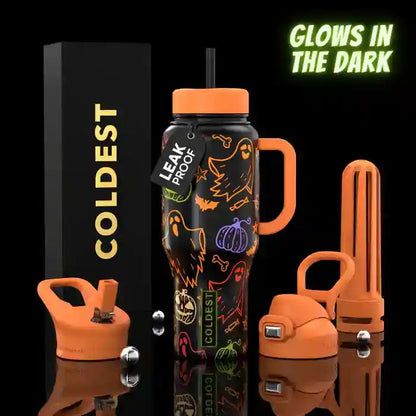 COLDEST 36oz Limitless Ultra v8 insulated stainless steel tumbler with handle – view 32