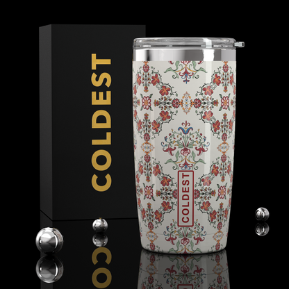 COLDEST 20oz insulated coffee tumbler v2 in The Ottoman Ultra design