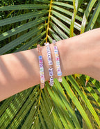 Elevated Faith Christian Jewelry Bracelet with colorful letter beads spelling messages of faith