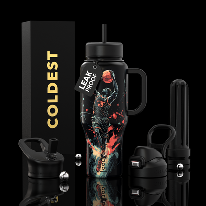 COLDEST 36oz Limitless Ultra v8 insulated tumbler in Buzzer Beater Ultra design