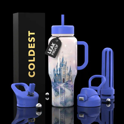 COLDEST 36oz Limitless Ultra v8 insulated stainless steel tumbler with handle – view 43