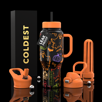 COLDEST 36oz Limitless Ultra v8 insulated tumbler in Eerie Sistible Ultra design