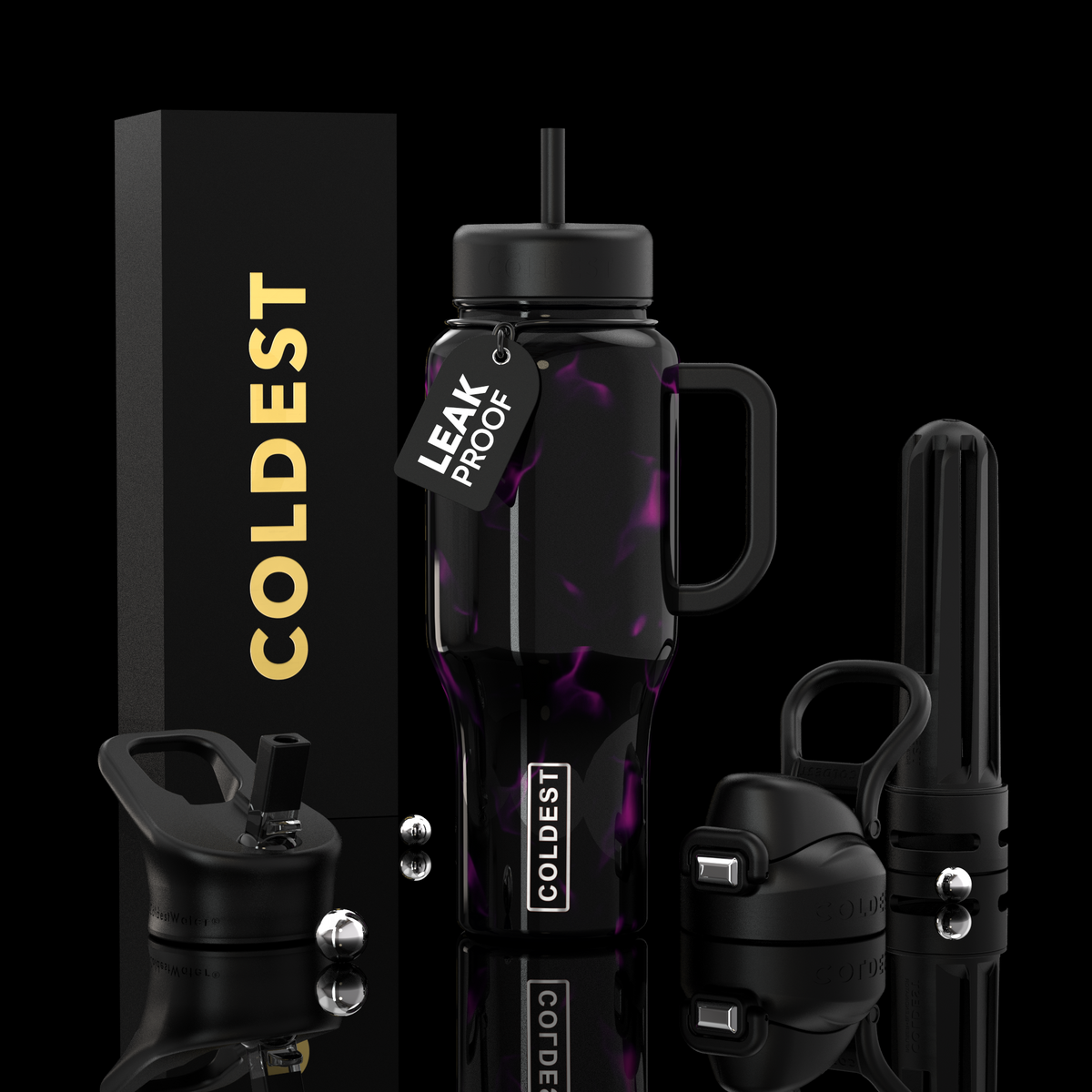 COLDEST 36oz Limitless Ultra v8 insulated tumbler in Magical Potions Ultra design