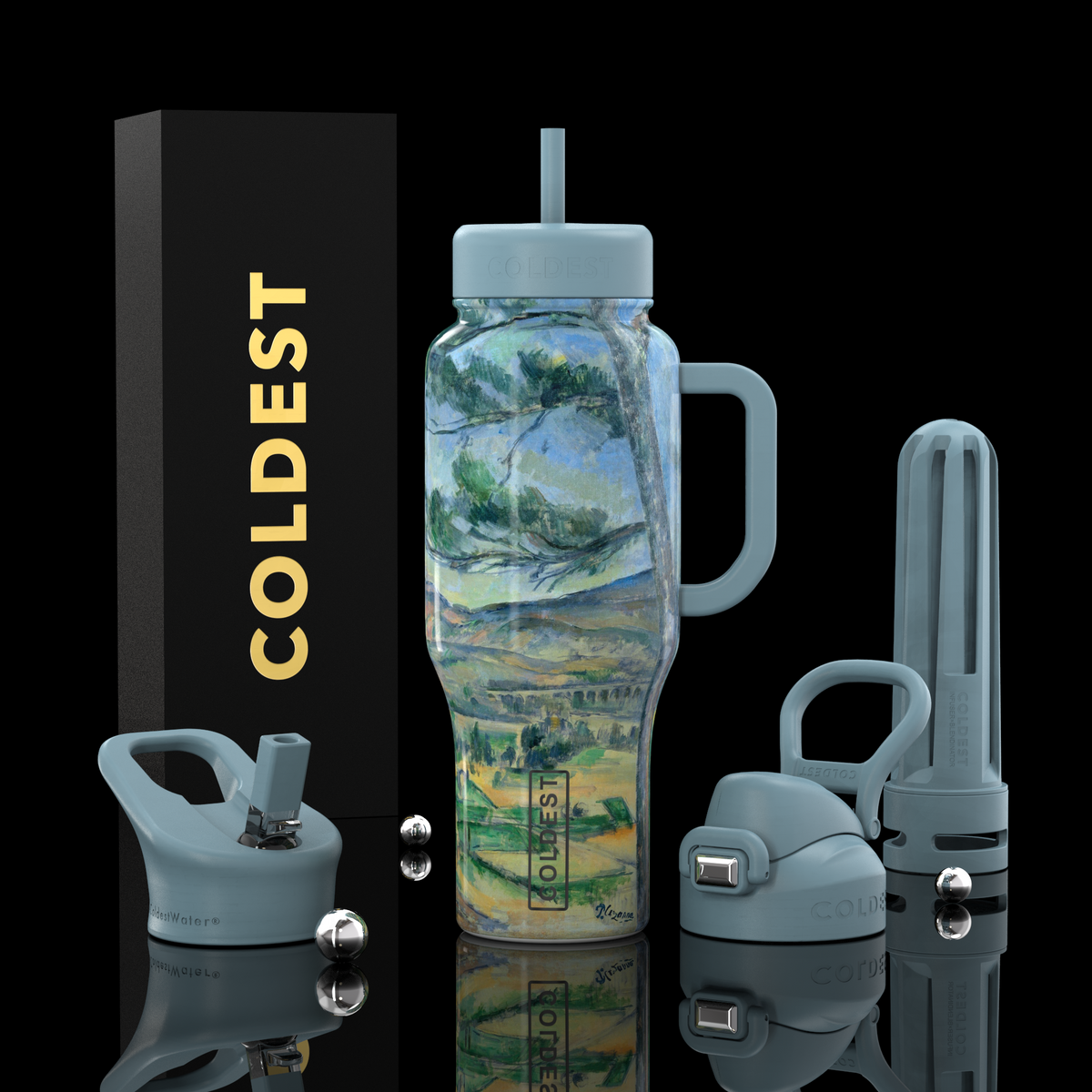 COLDEST 36oz Limitless Ultra v8 insulated tumbler in Mont Sainte Ultra design