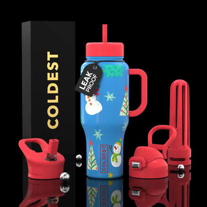 COLDEST 36oz Limitless Ultra v8 insulated stainless steel tumbler with handle – view 12