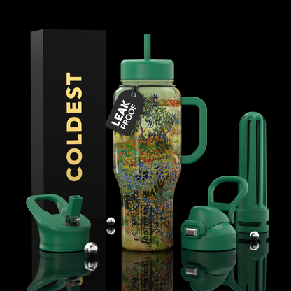 COLDEST 36oz Limitless Ultra v8 insulated tumbler in Garden at Arles Ultra design