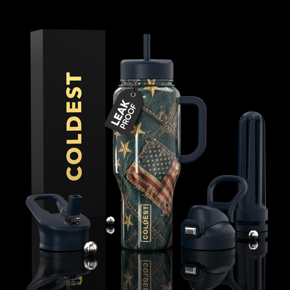 COLDEST 36oz Limitless Ultra v8 insulated tumbler in The Hamilton Ultra design