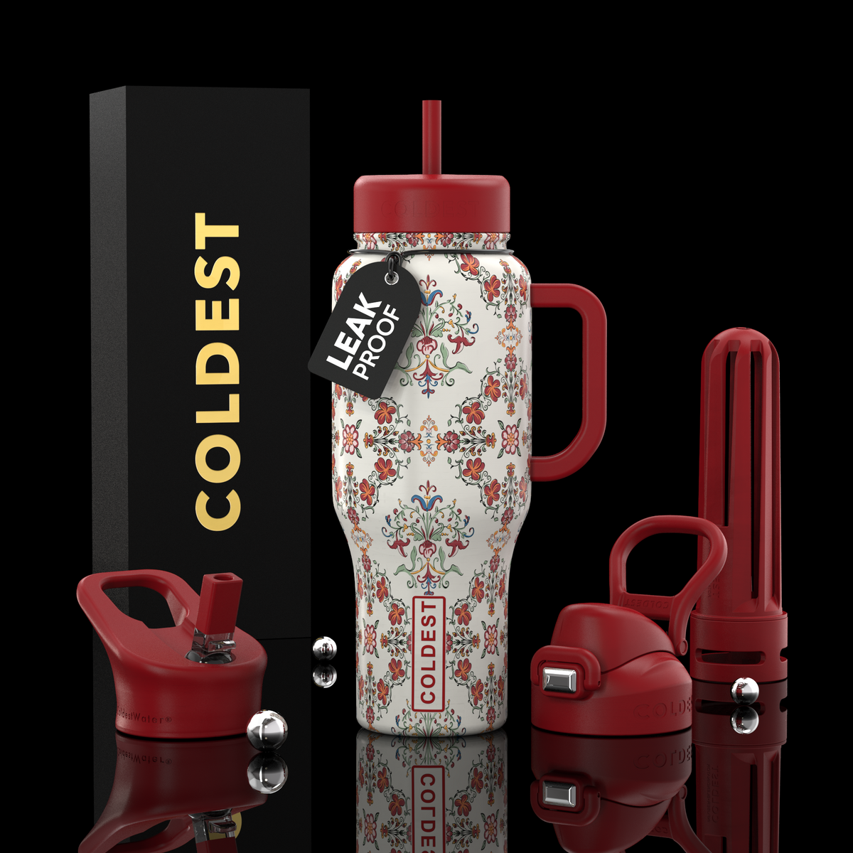 COLDEST 36oz Limitless Ultra v8 insulated tumbler in The Ottoman Ultra design