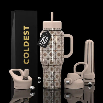 COLDEST 36oz Limitless Ultra v8 insulated tumbler in The Persian Ultra design