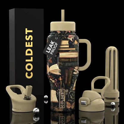 COLDEST 36oz Limitless Ultra v8 insulated stainless steel tumbler with handle – view 62