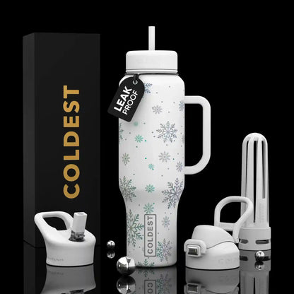 COLDEST 36oz Limitless Ultra v8 insulated stainless steel tumbler with handle – view 41