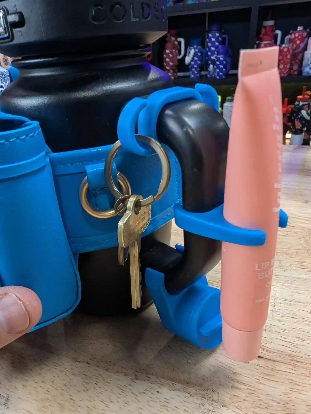 COLDEST mini water bottle backpack with squeeze holder, key hanger and mint box – view 9