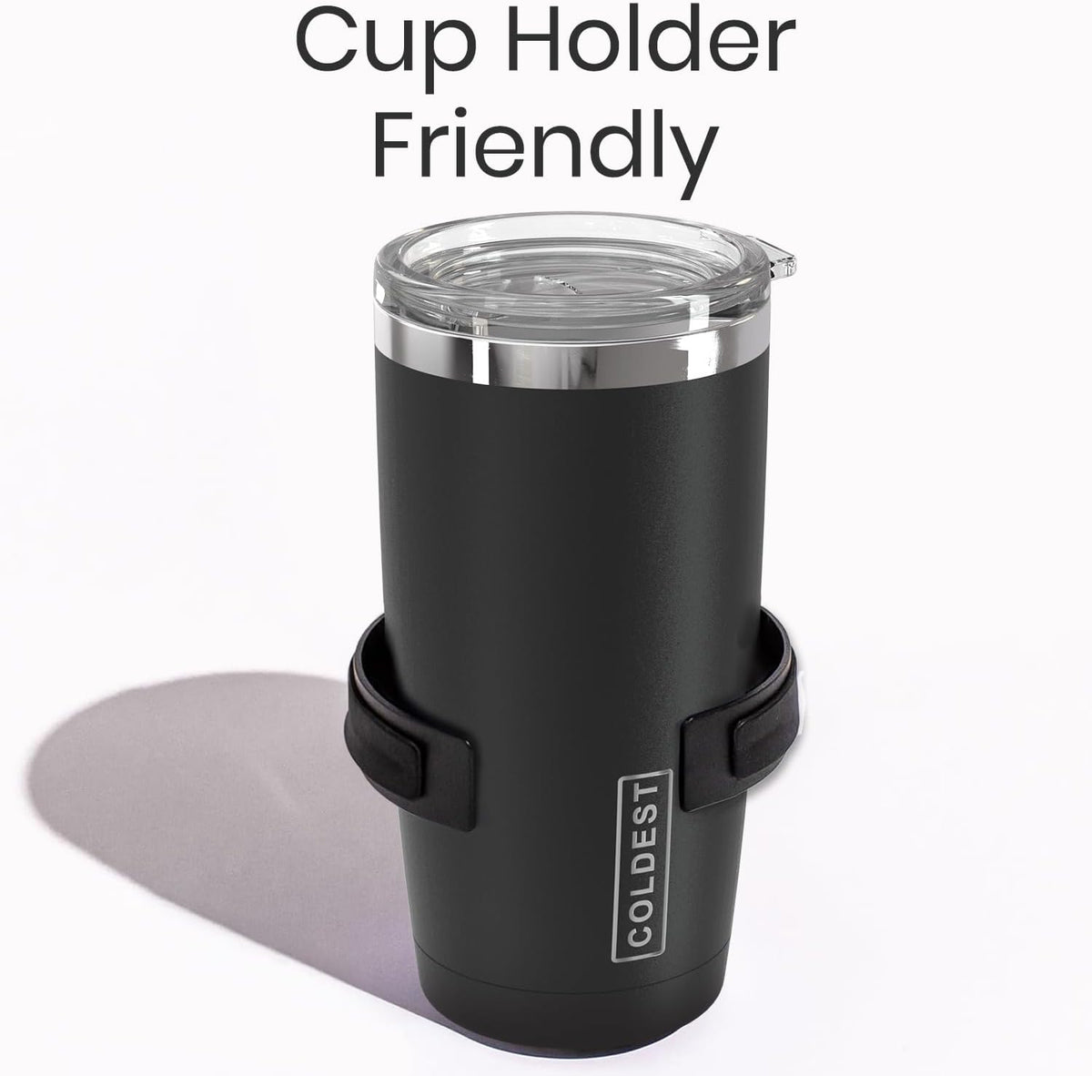 COLDEST 20oz insulated stainless steel coffee tumbler v2 – view 2