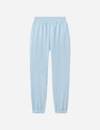 Light blue sweatpants from Elevated Faith featuring comfortable elastic waistband, ideal for Christian Apparel