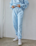 Light Blue Sweatpants from Elevated Faith, ideal Christian Apparel for comfort and style