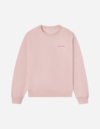 Elevated Faith Christian Crewneck Sweatshirt in soft pink color for comfortable wear