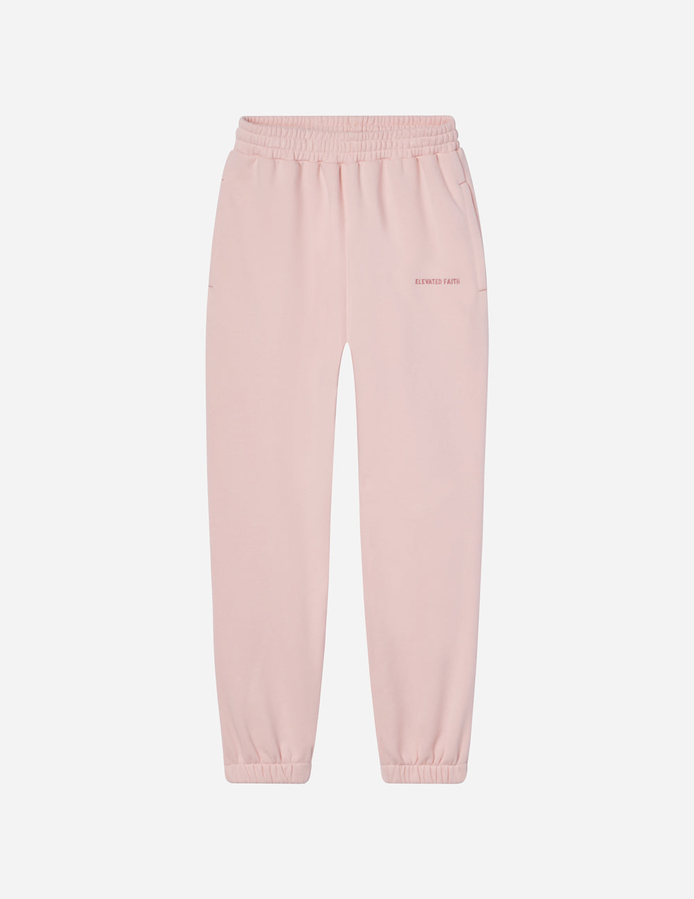 Elevated Faith Pink Sweatpants for Comfortable Style in Christian Apparel
