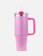 Pink Elevated Faith Tumbler with Straw, Perfect for Christian Gifts and Daily Use