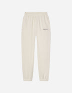 Elevated Faith Cream Sweatpants featuring a relaxed fit, perfect for comfortable Christian Apparel