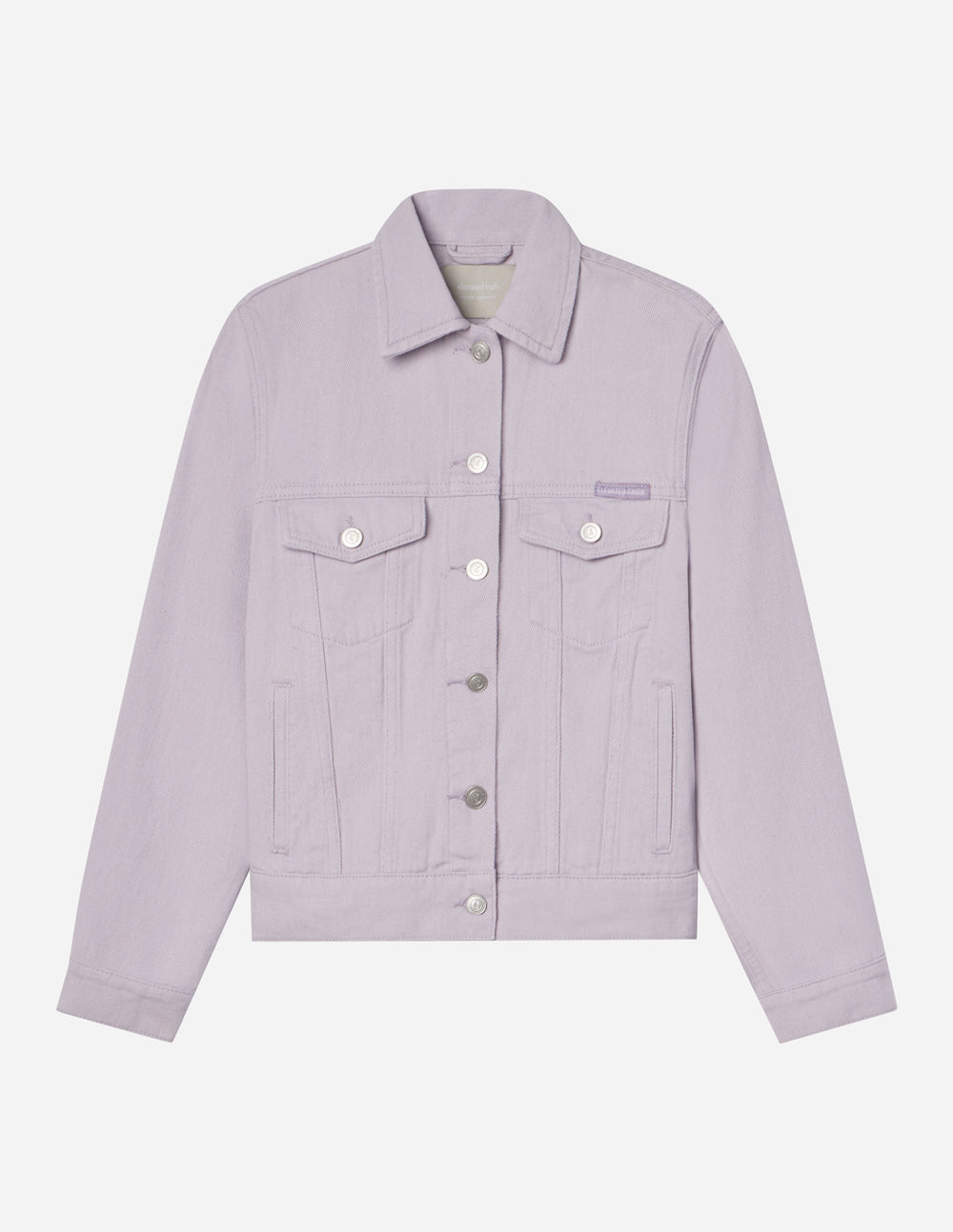 Elevated Faith Lavender Christian Jacket with Button Closure and Two Front Pockets