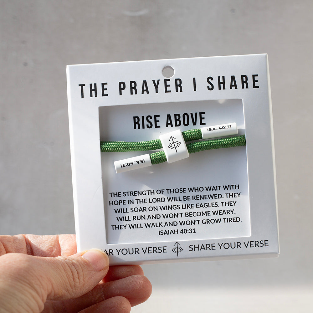 Rise Above, Isaiah 40:31