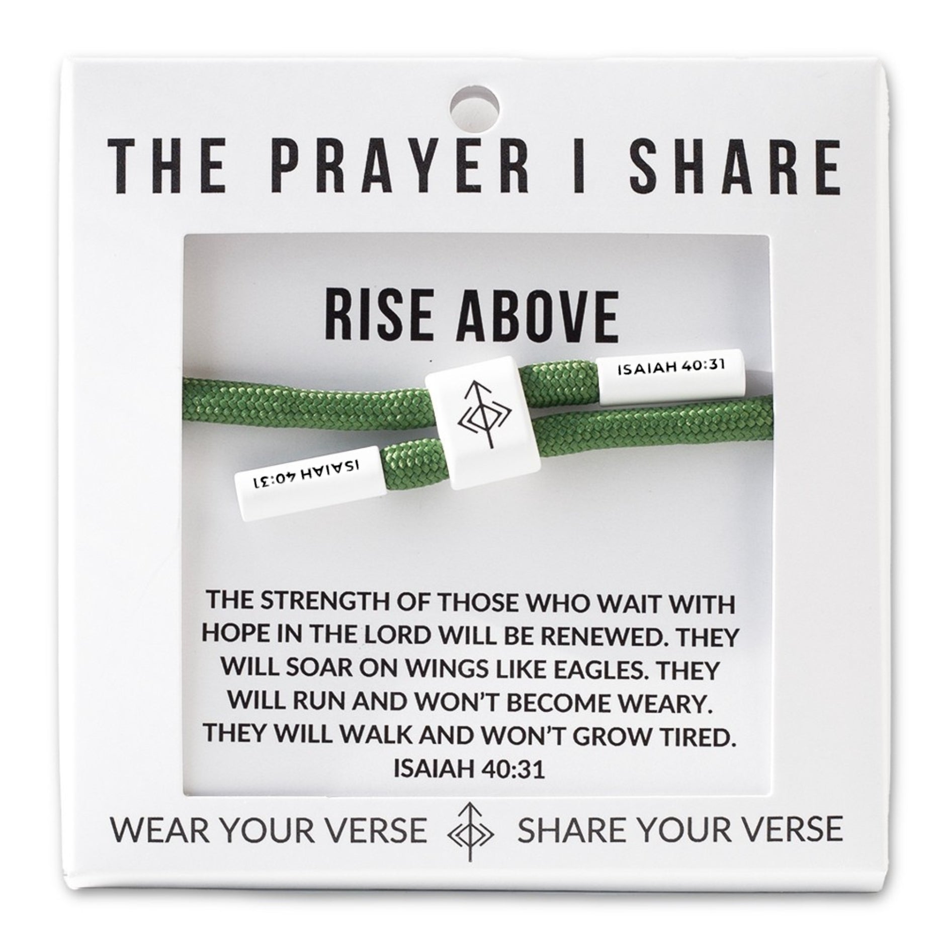 Rise Above, Isaiah 40:31