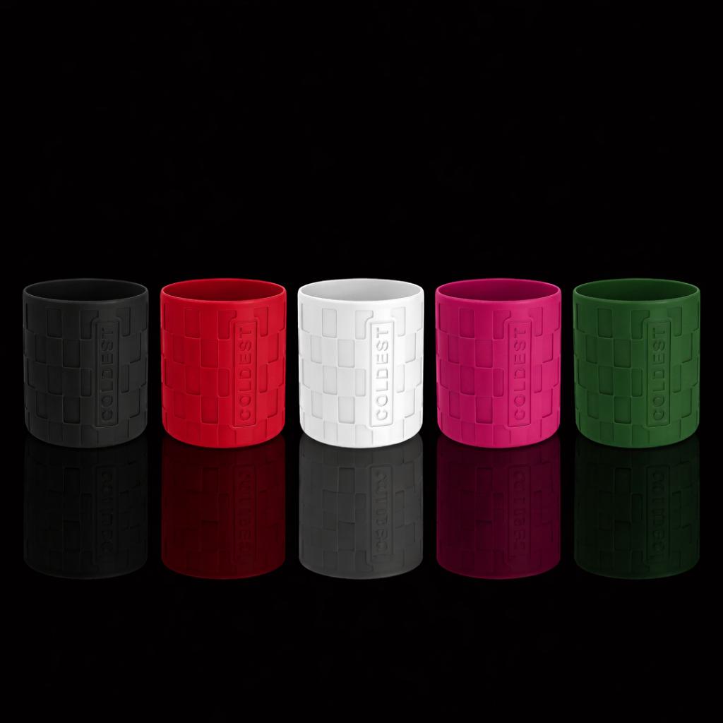 COLDEST silicone tumbler boot 5-pack in Checkers