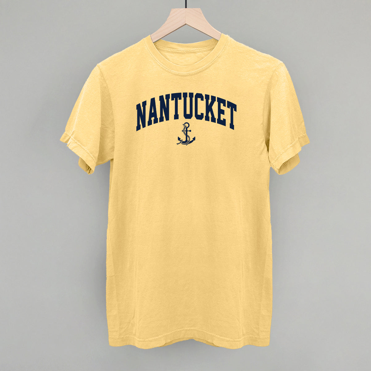 Nantucket Arch And Anchor Funny Comfort Colors T-Shirt in Butter – Ivy + Cloth