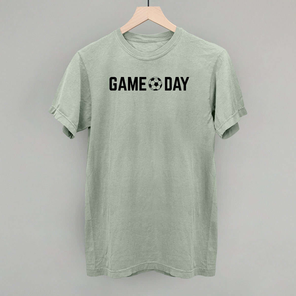 Game Day Soccer Ball Funny Comfort Colors T-Shirt in Bay – Ivy + Cloth