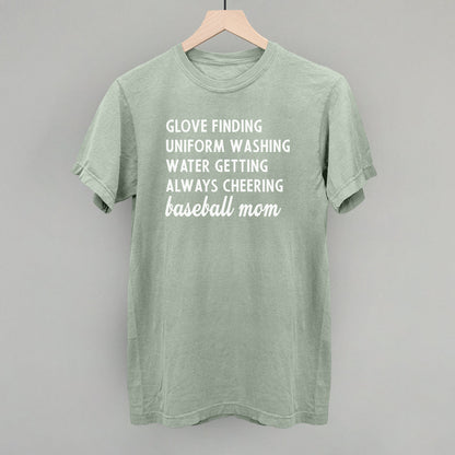 Baseball Mom Description Funny Comfort Colors T-Shirt in Bay – Ivy + Cloth