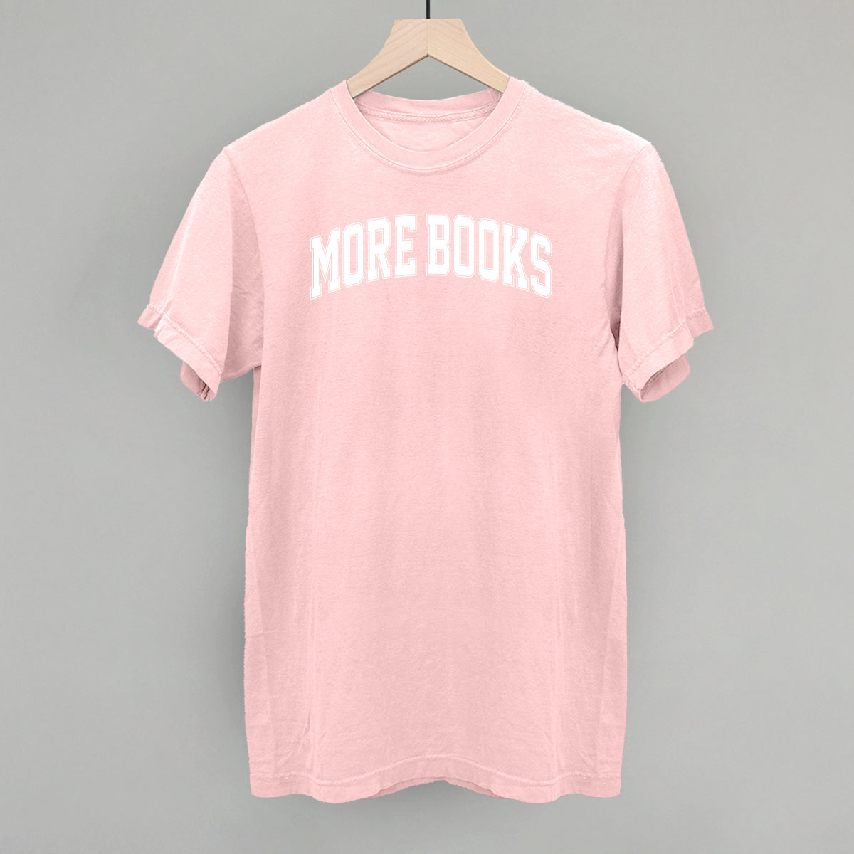 More Books Arch Funny Comfort Colors T-Shirt in Blossom – Ivy + Cloth