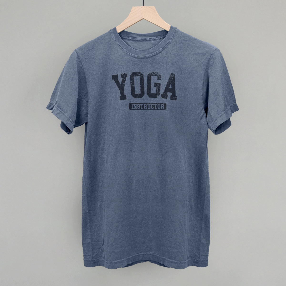 Yoga Instructor Funny Comfort Colors T-Shirt in Blue Jean – Ivy + Cloth