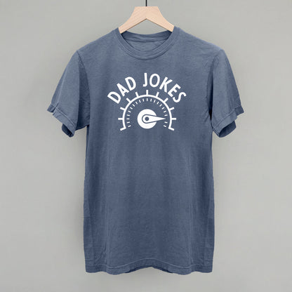 Dad Jokes Meter Funny Comfort Colors T-Shirt in Blue Jean – Ivy + Cloth