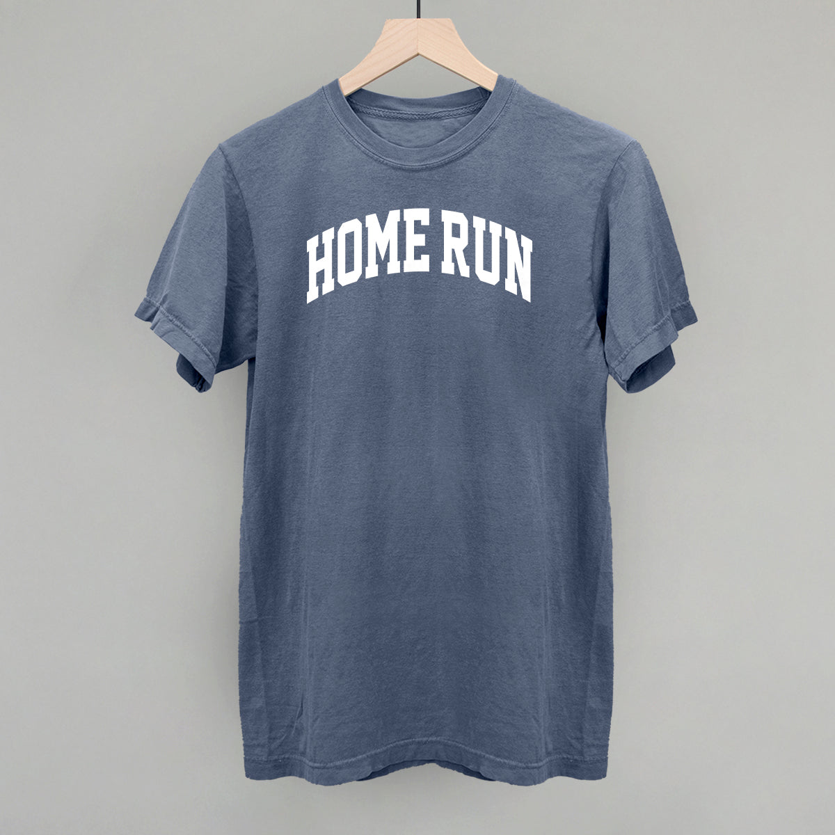 Home Run Arch Funny Comfort Colors T-Shirt in Blue Jean – Ivy + Cloth