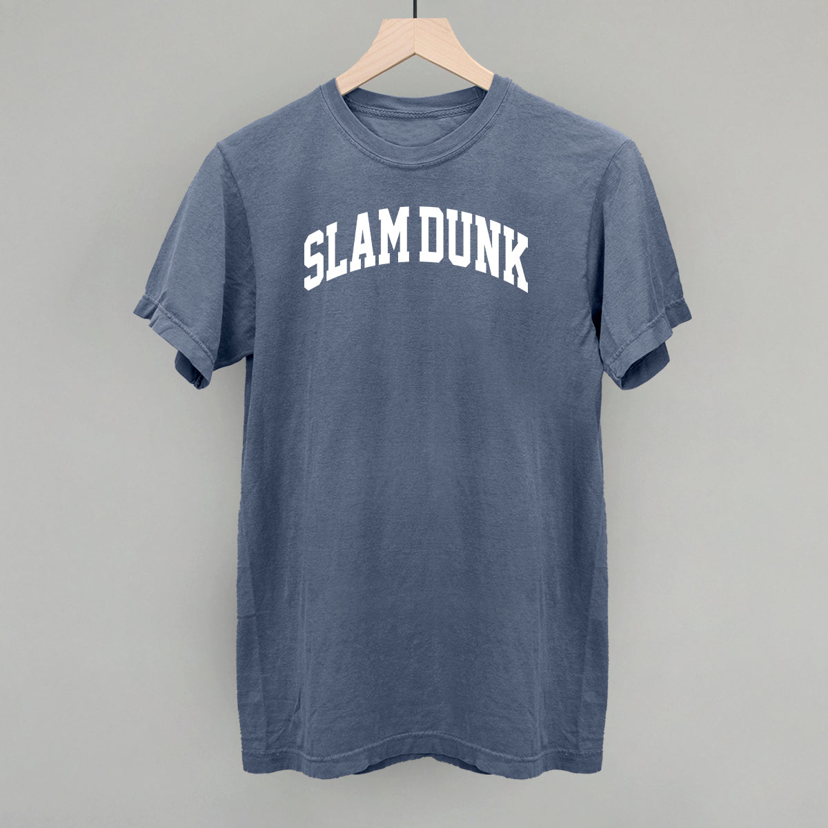 Slam Dunk Arch Funny Comfort Colors T-Shirt in Blue Jean – Ivy + Cloth
