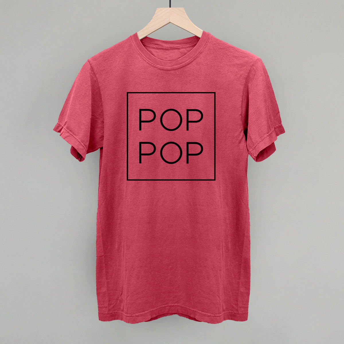 Pop Pop Funny Comfort Colors T-Shirt in Crimson – Ivy + Cloth