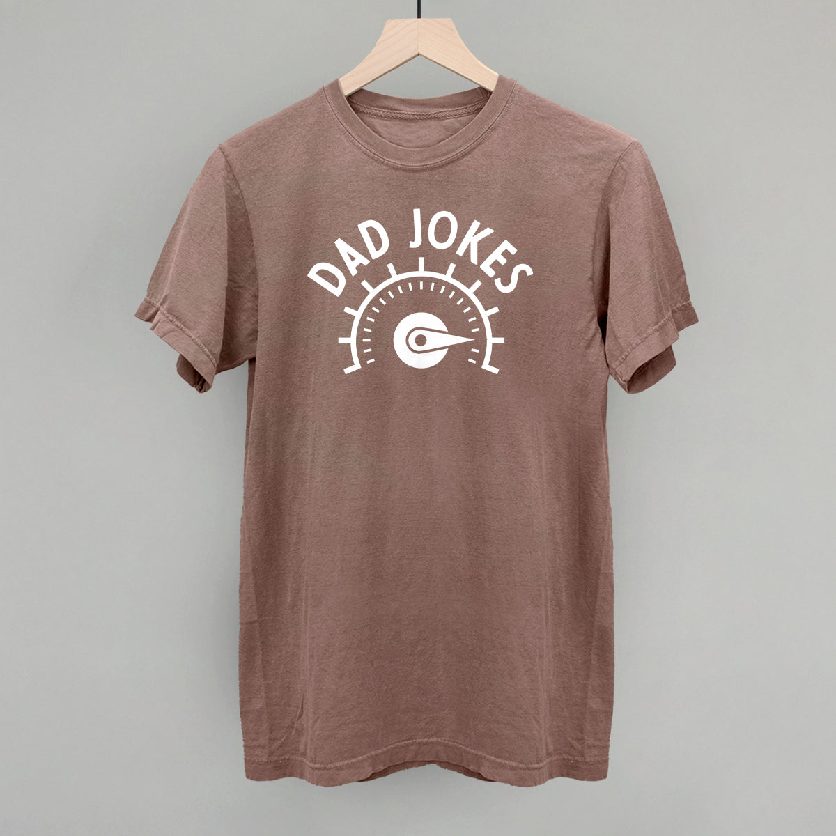 Dad Jokes Meter Funny Comfort Colors T-Shirt in Espresso – Ivy + Cloth