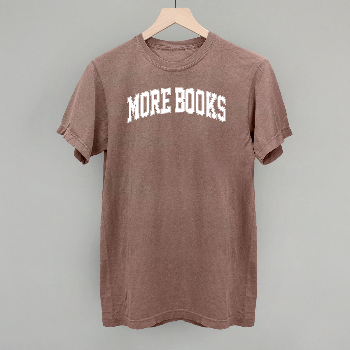 More Books Arch Funny Comfort Colors T-Shirt in Espresso – Ivy + Cloth