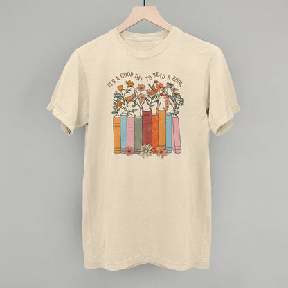 It's A Good Day To Read A Book Funny Comfort Colors T-Shirt in Ivory – Ivy + Cloth